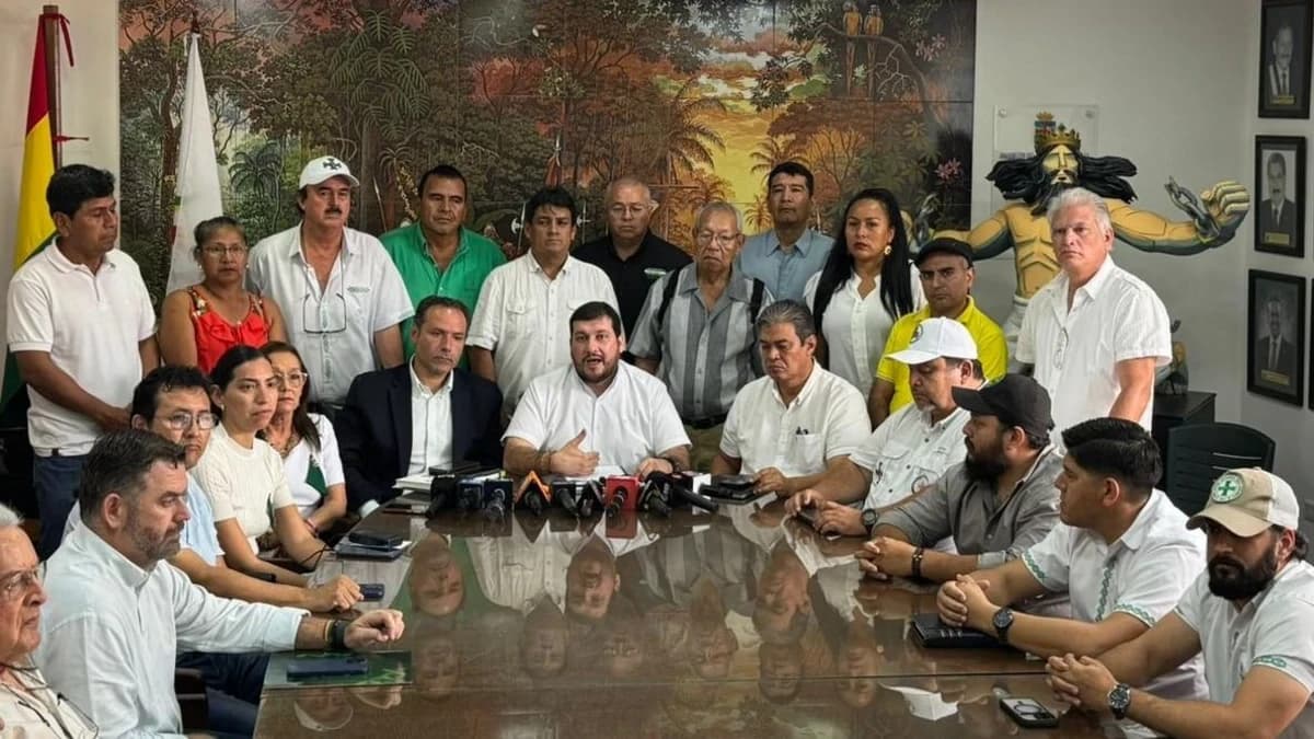 "El Gobierno nos tiene con el chantaje del FMI": El Comité pro Santa Cruz alista Asamblea de la Cruceñidad