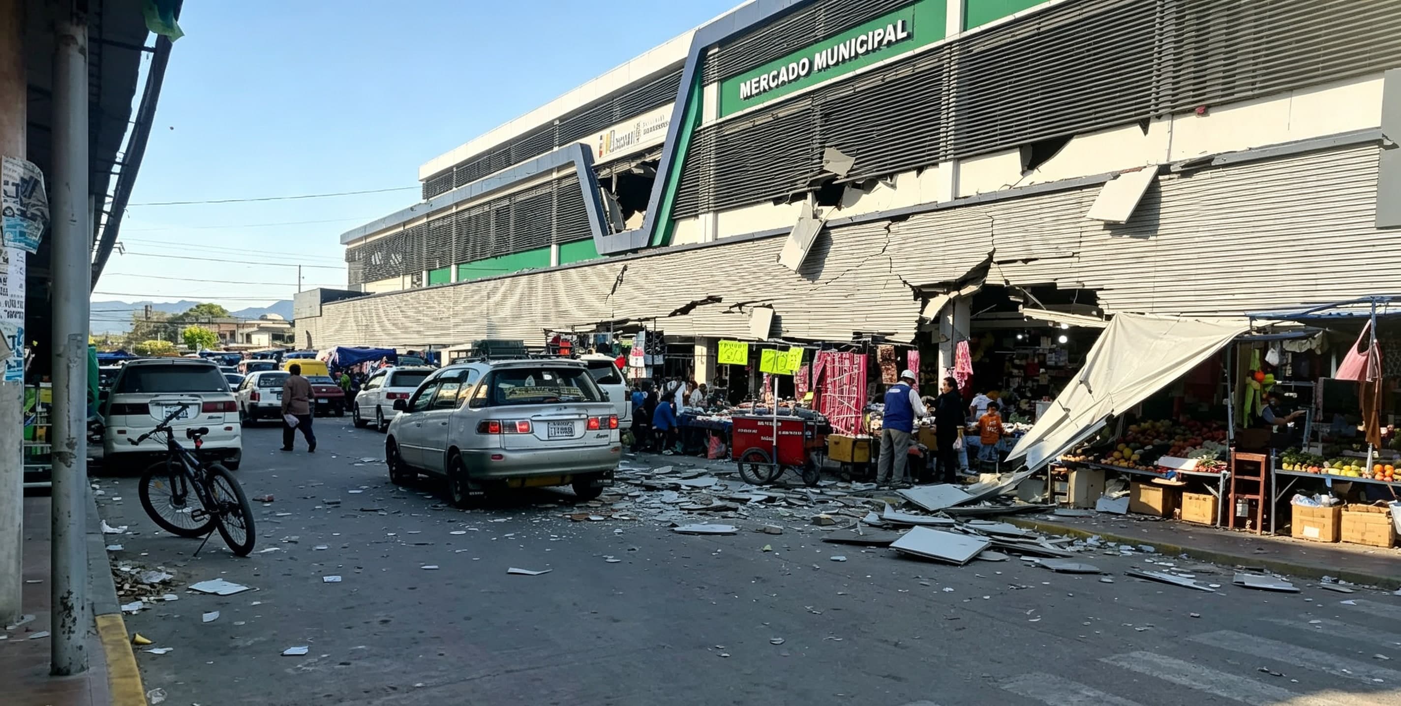 Según la inteligencia artificial, así quedaría Yacuiba si se repitiera el terremoto de 1899