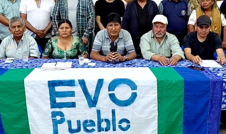 Evismo presenta recurso ante el TSE para intentar tramitar su sigla política
